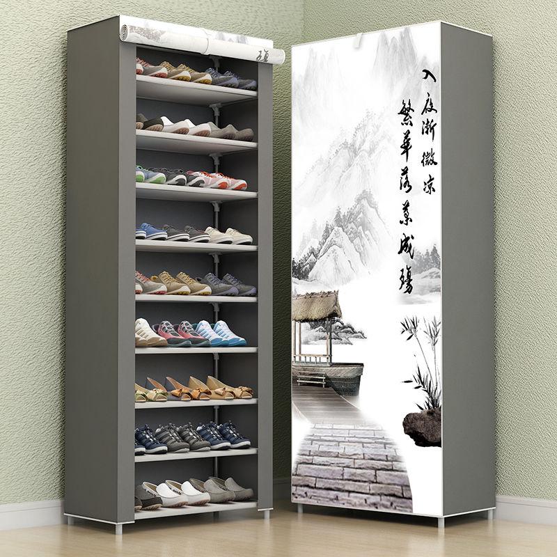 简易全景式鞋柜鞋架组装防尘简约现代简易多层宿舍鞋架经济型新款|ruв категории жилой мебели, кабинет, чистка - от Buy2taobao.com для оказания профессиональной услуги покупки агента Taobao