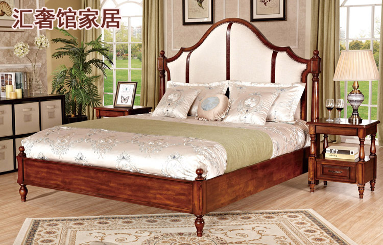歐式美式古典家具 簡美純實木 FW92-13大床限量促銷3999元有1.5在類目 住宅傢俱, 牀類, 實木牀中 - 來自Buy2taobao.com提供專業的淘寶代購服務