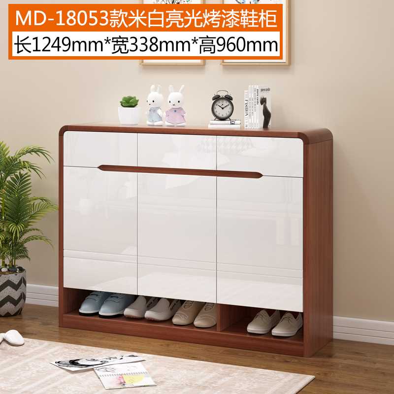 Northern Europe Simplicity Vestibular Ark capacity Paint balcony Lockers simple and easy Storage Doorway Wood colorin the Residential furniture , Cabinet , Shoebox category - from Buy2taobao.com to provide professional Taobao agent buy service