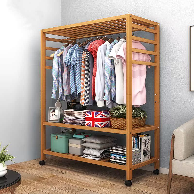 Coat hanger to ground Clothes hanger bedroom household Economic type Clothes hanger size Bold clothes woodin the Residential furniture , Shelf , Coat Rack category - from Buy2taobao.com to provide professional Taobao agent buy service