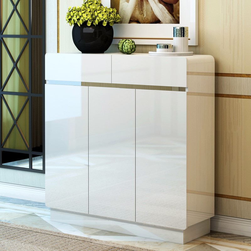 简约板式创意白色烤漆长80 一米 1.2 1.4 1.6宽32101cm鞋柜子加高|msdalam kategori perabot kediaman, kabinet, kotak kasut - dari Buy2taobao.com untuk memberikan perkhidmatan ejen Taobao profesional membeli