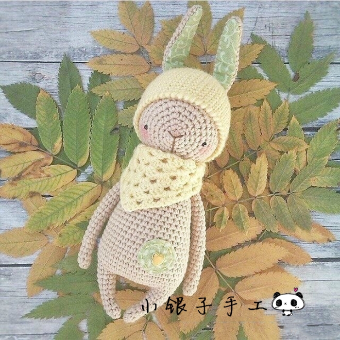 图解/成品/罗圈腿小兔子/手工毛线DIY钩针编织动物玩偶公仔玩具在类目 节庆用品/礼品, 创意礼品, 创意玩偶中 - 来自Buy2taobao.com提供专业的淘宝代购服务