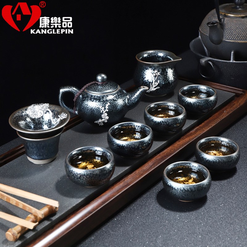 Jianzhan Chrysanthemum tea set suit tea set a complete set Whitebait Cover bowl to work in an office ceramics teacupin the Tableware , Tea set , Kung Fu Tea  category - from Buy2taobao.com to provide professional Taobao agent buy service