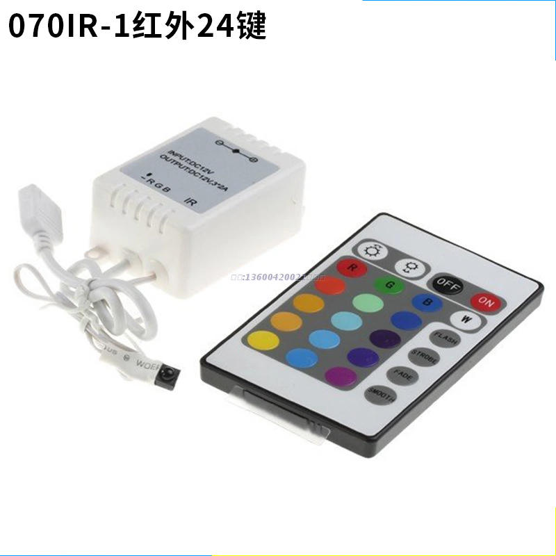 精品12v控制器七彩rgb24键遥控闪光调光器led灯带灯条灯箱开关在类目 电子词典/电纸书/文化用品, 教学演示/展示告示用品, 荧光板中 - 来自Buy2taobao.com提供专业的淘宝代购服务