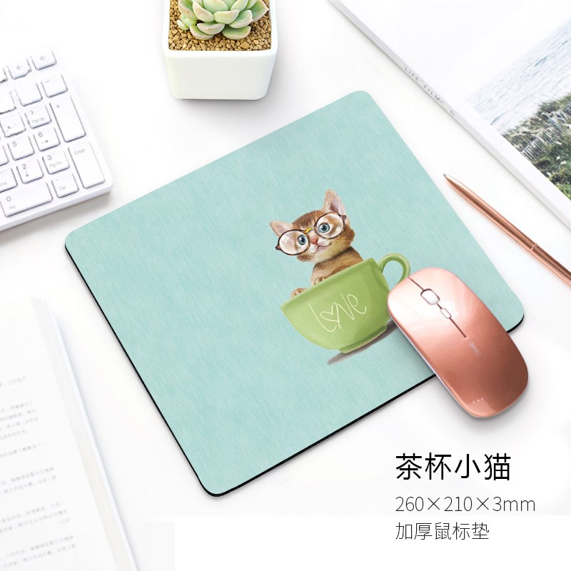 文艺男士小型简约创意电脑办公桌垫,可爱女款鼠标垫加厚工作情侣在类目 电脑硬件/显示器/电脑周边, 电脑周边, 鼠标垫/贴/腕垫中 - 来自Buy2taobao.com提供专业的淘宝代购服务