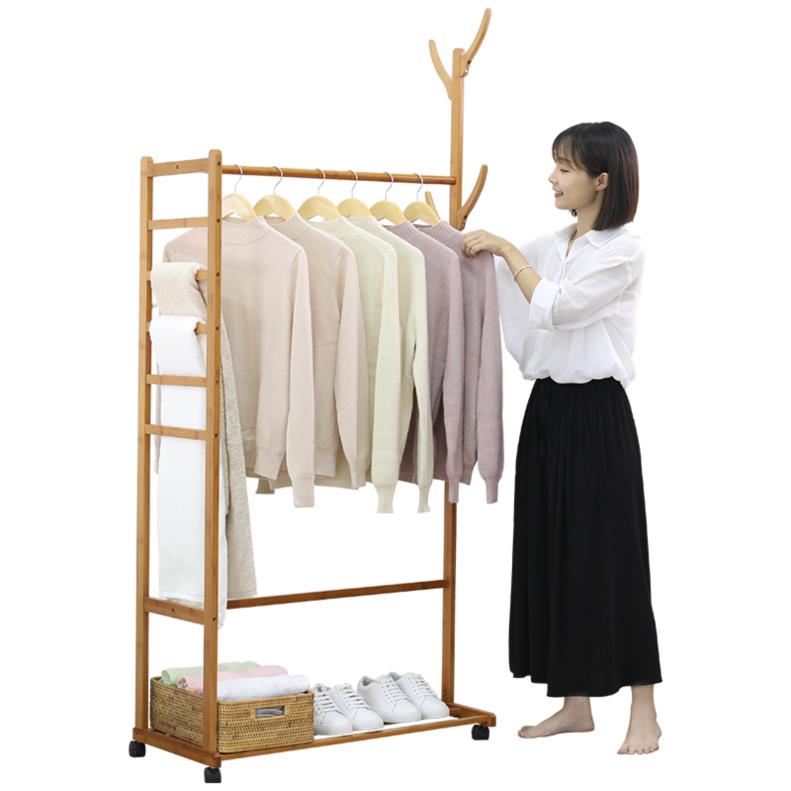 衣服展架服装店时尚挂包架落地式挂架实木整理架阳台衣物室内美式在类目 住宅家具, 架类, 衣帽架中 - 来自Buy2taobao.com提供专业的淘宝代购服务