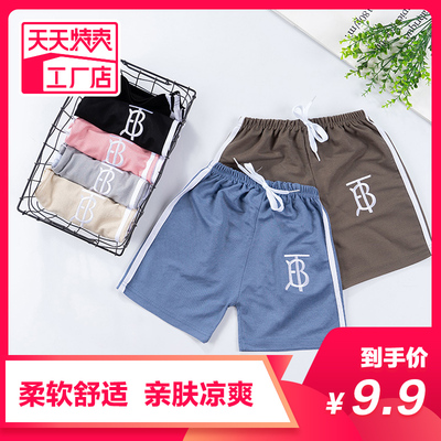 男女童短裤外穿百搭薄款儿童洋气运动裤1-11岁中大童夏季裤子