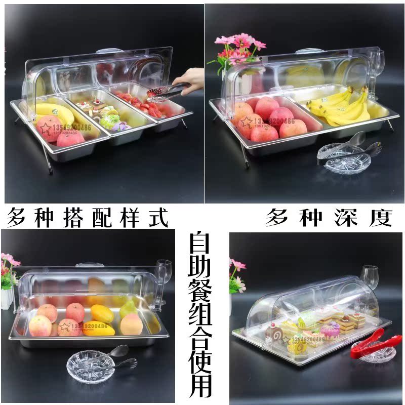双层果盘欧式糕点盘具陶瓷盘子自助餐长方形蛋糕铁托盘创意水果盘在类目 餐饮具, 餐具, 果盆/果盘/果篮中 - 来自Buy2taobao.com提供专业的淘宝代购服务