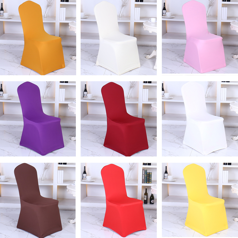 white thickening hotel Elastic chair banquet Wedding celebration wedding Chair covers Conjoined Hotel Restaurant Stool coverin the Home Fabric , Table cloth , Seat Covers category - from Buy2taobao.com to provide professional Taobao agent buy service