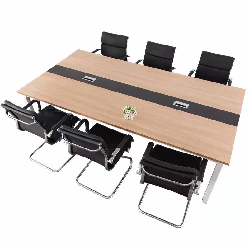 Strip Wood Meeting Room train Tables and chairs Simplicity Plate negotiating table small-scale Conference table rectanglein the Business/Office Furniture , Office Furniture , Desk , Conference table category - from Buy2taobao.com to provide professional Taobao agent buy service