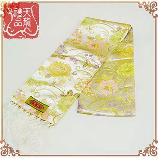  出国礼品 中国特色 商务礼品 云锦 围巾 礼盒 024