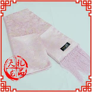  出国礼品 中国特色 商务礼品 云锦 围巾 礼盒 016