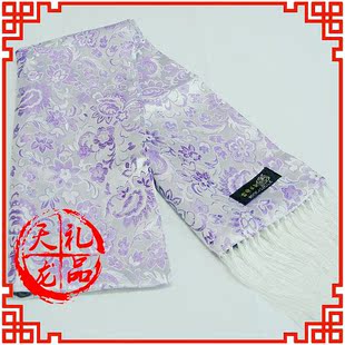  出国礼品 中国特色 商务礼品 云锦 围巾 礼盒 012