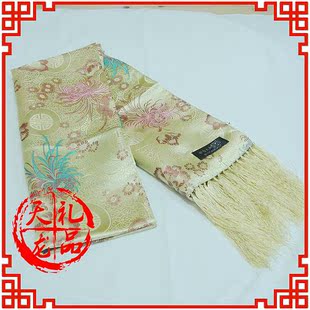  出国礼品 中国特色 商务礼品 云锦 围巾 礼盒 015