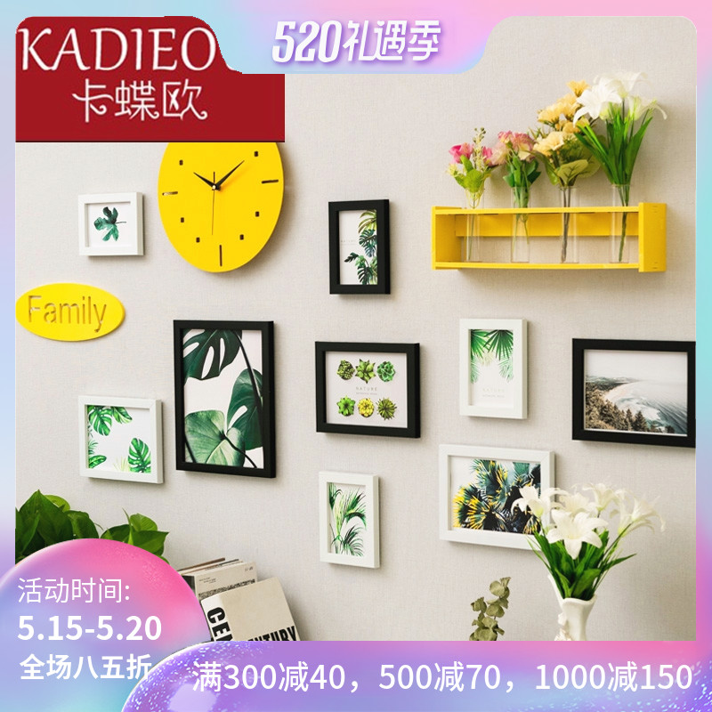 卡蝶欧创意网红ins风奶茶店铺墙面绿植墙壁挂件装饰品房间卧室挂|msdalam kategori Aksesori rumah, mural - dari Buy2taobao.com untuk memberikan perkhidmatan ejen Taobao profesional membeli