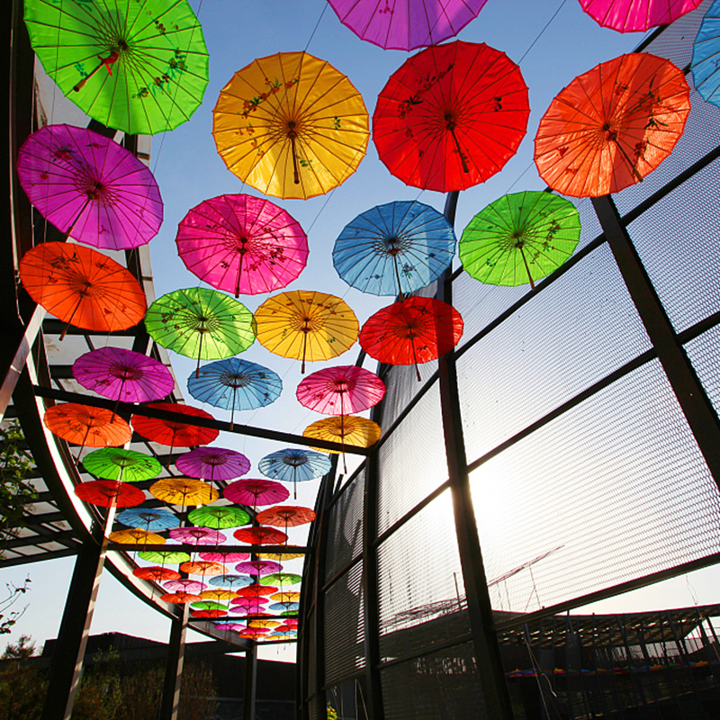 Dance Umbrella Dance Umbrella Craft umbrella show prop YouZhiSan suspended ceiling Decorative umbrella classical Flower umbrella Silk umbrellain the Home accessories , Craft umbrella category - from Buy2taobao.com to provide professional Taobao agent buy service