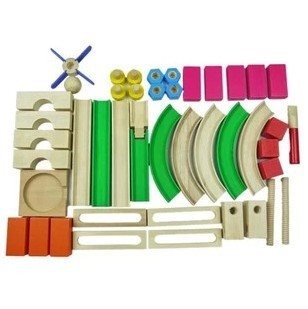 wooden intelligence Puzzle Early education xy07 The roller coaster Track BLOCKS ball track Blocks carin the Toy/Childs/Puzzle/Building block/Model , Building block , Dominoes category - from Buy2taobao.com to provide professional Taobao agent buy service