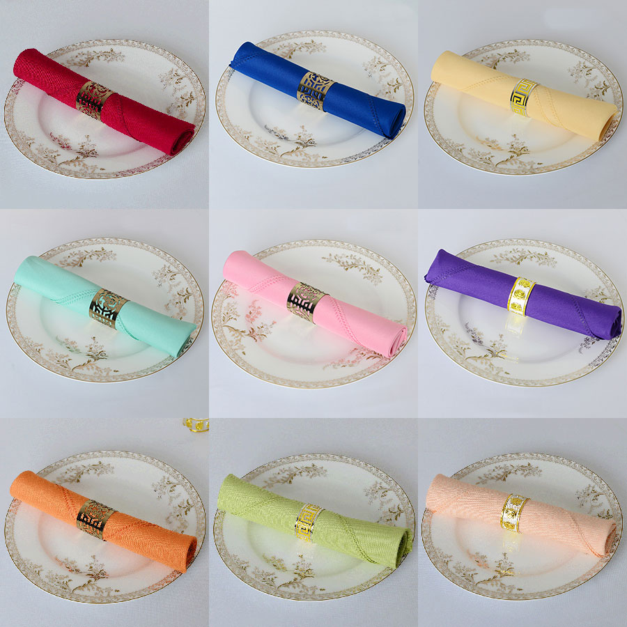Direct selling hotel Western Restaurant table napkin Solid Plain colour Cloth napkins gules white blue Plain Cotton clothin the Home Fabric , Table cloth , Napkin category - from Buy2taobao.com to provide professional Taobao agent buy service