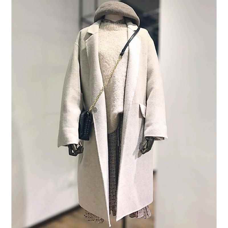大码外套春季胖妹妹胖mm中长款宽松双面尼大衣外套在类目 女装/女士精品, 大码女装中 - 来自Buy2taobao.com提供专业的淘宝代购服务