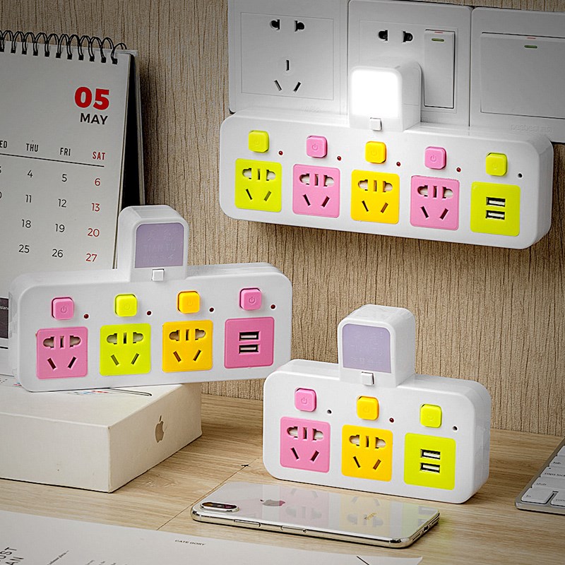 lightning protection Nightlight source usb converter Plug A turn Many wireless Expand multi-function socket Platoon and insertionin the Electronic/Electrician , Terminal Blocks/Plug , Terminal Blocks category - from Buy2taobao.com to provide professional Taobao agent buy service
