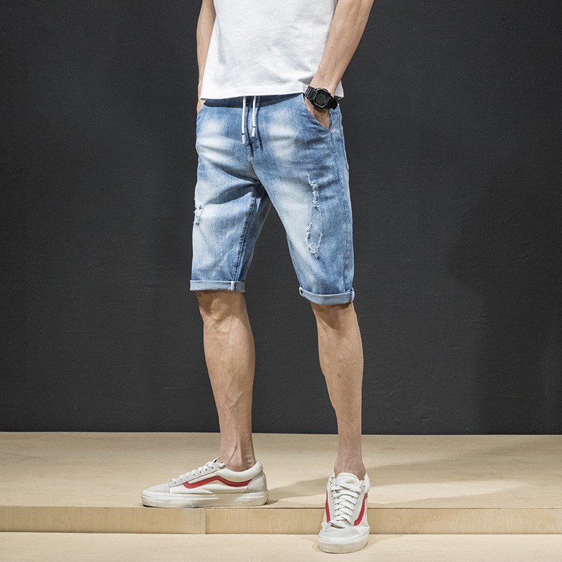 破洞牛仔短裤男士2019夏季五分宽松韩版潮流薄款男式中裤乞丐马裤|ruв категории движение/йога/фитнес/фанаты товаров, спортивные мероприятия/Мероприятия - от Buy2taobao.com для оказания профессиональной услуги покупки агента Taobao