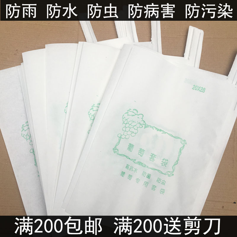paper bag white Rain Bird Wax apple Bagging translucent Open air grape Kyoho Fruit bagin the Flower delivery/Flowers simulation/Plants gardening , Gardening supplies , Other Garden Supplies category - from Buy2taobao.com to provide professional Taobao agent buy service