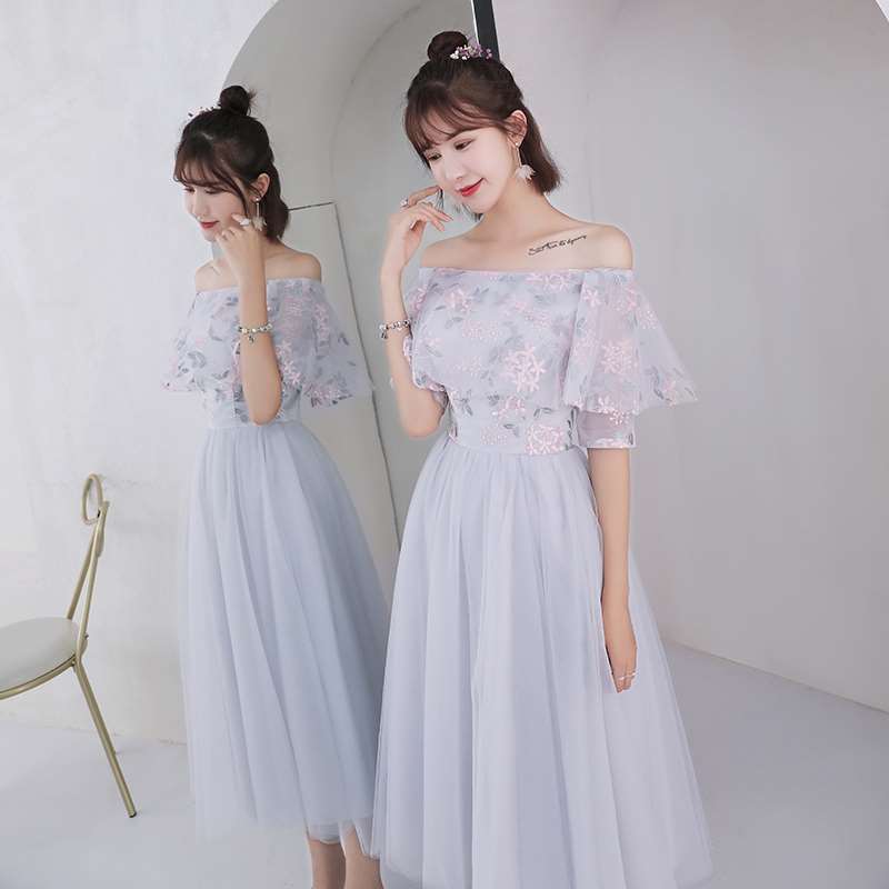 suit Summer wear Add fertilizer A variety of Bridesmaid Dresses Sister skirt new pattern Korean Edition birthday Dance Fashionable grace Bandagein the Women's clothing/Boutique , Wedding/Cheongsam/Formal dress , Formal dress/Evening category - from Buy2taobao.com to provide professional Taobao agent buy service