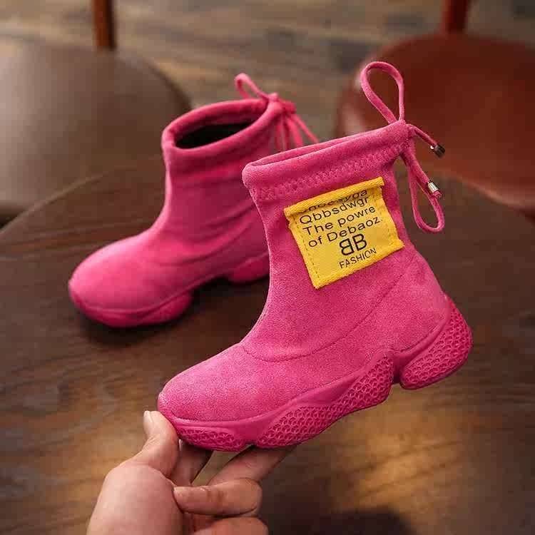 Fashion girls boots 2019 winter new pattern Female baby Bootie children Snow boots non-slip winter Suede In cylinderin the Shoes/Baby Shoes/Parent-child shoes , Boots/Snow boots category - from Buy2taobao.com to provide professional Taobao agent buy service