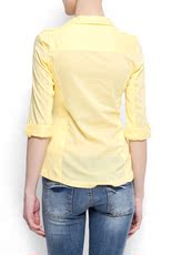 женская рубашка mango2012 весной новый рубашку