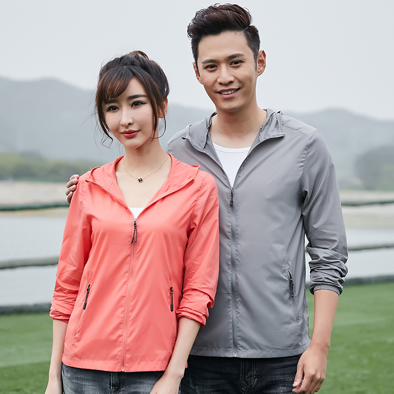 2019 new pattern Sunscreen lady Spring and summer coat Trend Korean Edition clothes Hooded have cash less than that is registered in the accounts Sunscreen loversin the Men's clothing, Cotton category - from Buy2taobao.com to provide professional Taobao agent buy service
