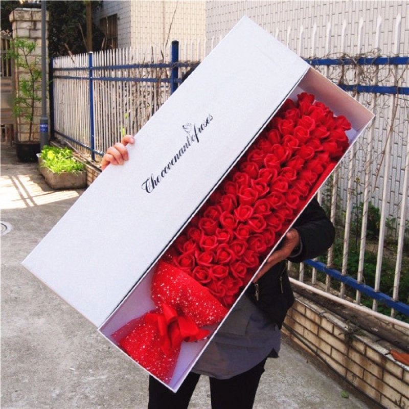 99朵玫瑰香皂花束礼盒仿真花生日礼物女生5201314肥皂花求婚女友|ruв категории фестиваль товаров/подарок, творческие подарки, мыло - от Buy2taobao.com для оказания профессиональной услуги покупки агента Taobao