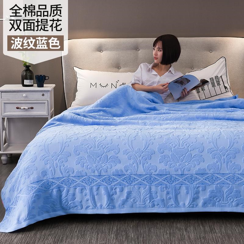 老式全棉毛巾被 100%纯棉毛巾毯单人双人加厚空调毯儿童盖毯在类目 床上用品, 休闲毯/毛毯/绒毯中 - 来自Buy2taobao.com提供专业的淘宝代购服务