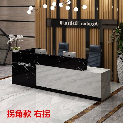 前台烤漆接待吧台公司前台询台导医服务台咨台桌仿大理石纹收银台|ruв категории коммерческий/офисная мебель, супермаркет мебель, касса - от Buy2taobao.com для оказания профессиональной услуги покупки агента Taobao
