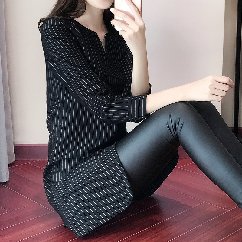 新款大码女装秋季2018新款早秋上衣打底衫女胖mm春秋冬中长款2018在类目 女装/女士精品, 大码女装中 - 来自Buy2taobao.com提供专业的淘宝代购服务