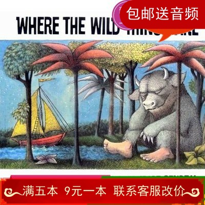 英文英语绘本Where The Wild Things Are幼儿园儿童学习阅读故事|msdalam kategori Toy/bayi/teka-teki/blok bangunan/model, mainan lain - dari Buy2taobao.com untuk memberikan perkhidmatan ejen Taobao profesional membeli