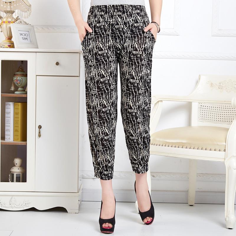green boy violet Middle and old age Knickers 2019 new pattern Chiffon lovely Taiji Broad legin the Women's clothing/Boutique , Middle-aged women category - from Buy2taobao.com to provide professional Taobao agent buy service