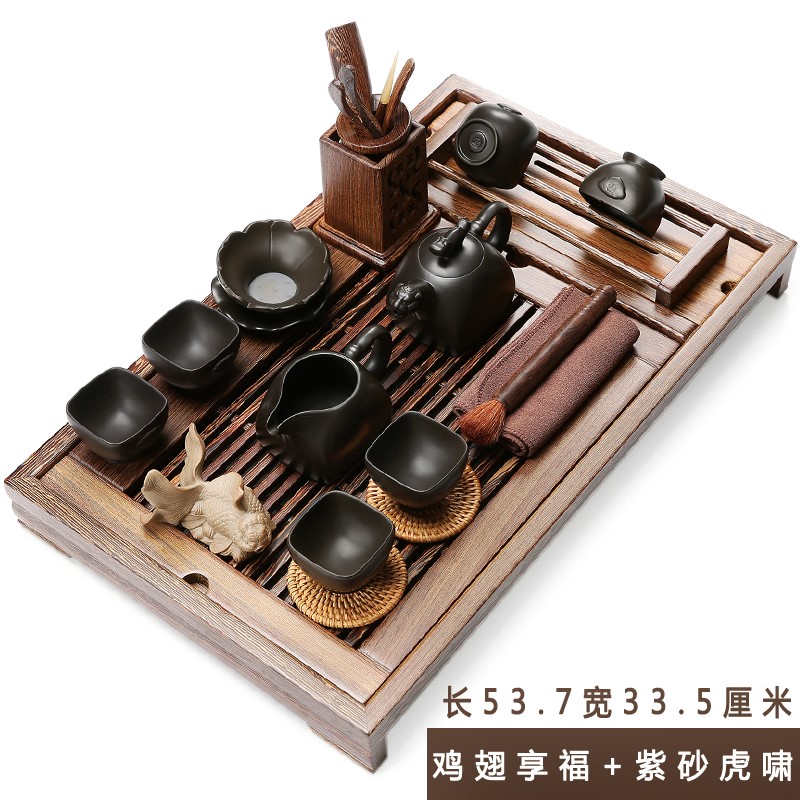 雞翅木陶瓷茶具套裝整套哥窯功夫茶具抽屜茶盤茶台實木家用式茶海在類目 餐飲具, 茶具, 整套茶具中 - 來自Buy2taobao.com提供專業的淘寶代購服務