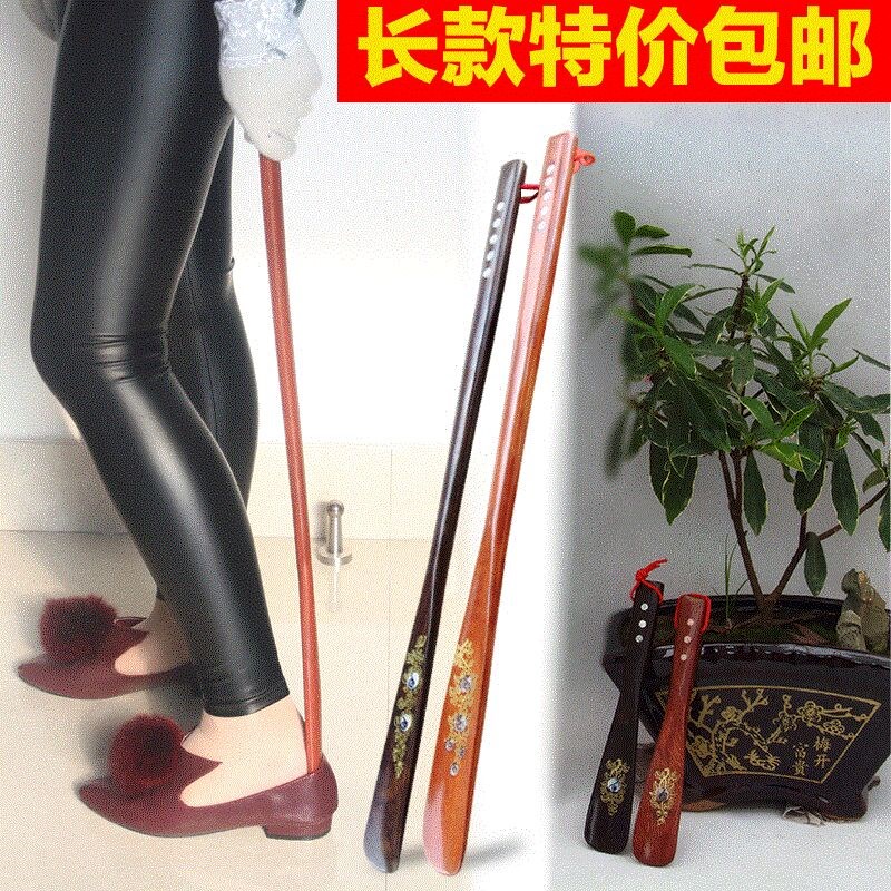 穿鞋神器鞋拔子懒人老人提鞋器家用实木长柄超长鞋抽鞋溜子拔鞋器|msdalam kategori rumah harian, kasut bekalan, pengiah - dari Buy2taobao.com untuk memberikan perkhidmatan ejen Taobao profesional membeli