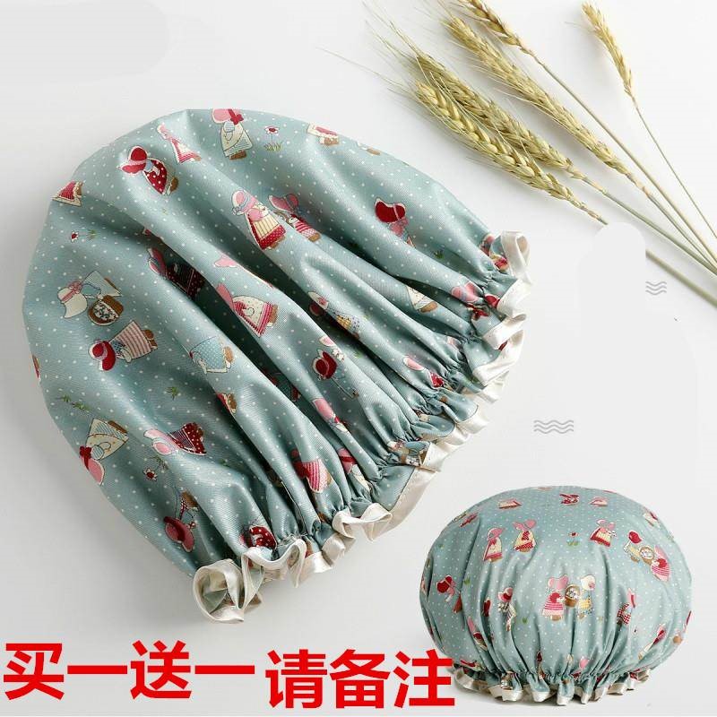 包邮二个装护发浴帽女防水洗澡加厚松紧带双层女款花边防油烟短发|ruв категории семья/личные чистящие средства, потребительских уборка посуды, шапочка для душа - от Buy2taobao.com для оказания профессиональной услуги покупки агента Taobao