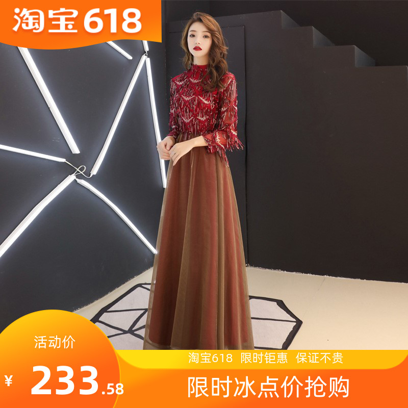 Host full dress Pompous skirt Dignified atmosphere student Senior high school student Little black Tuxedo banquet Evening partyin the Women's clothing/Boutique , Wedding/Cheongsam/Formal dress , Formal dress/Evening category - from Buy2taobao.com to provide professional Taobao agent buy service