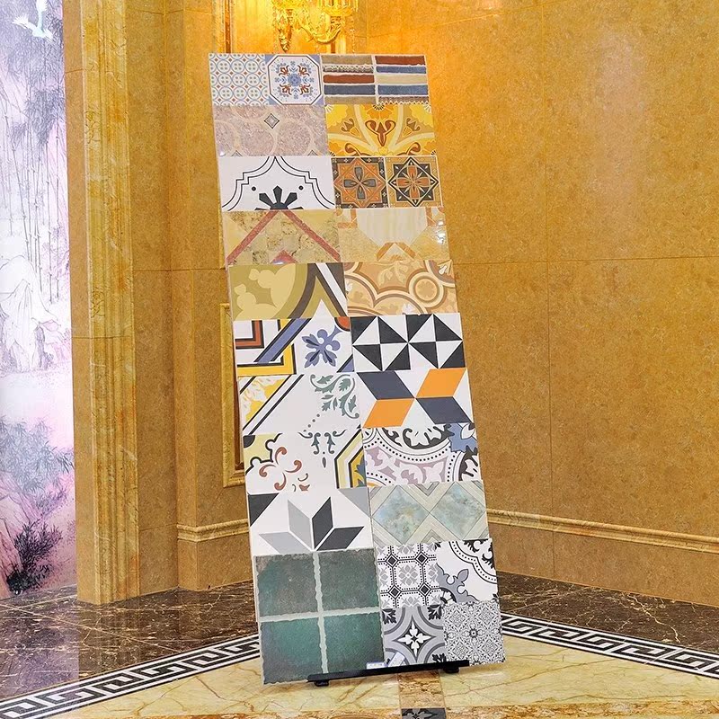 陶瓷架瓷砖展示架翻板展会瓷片建材陈列架铁制300600摆放踢脚线展|ruв категории коммерческий/офисная мебель, полки/витрина, бутик - витрина/витрина - от Buy2taobao.com для оказания профессиональной услуги покупки агента Taobao