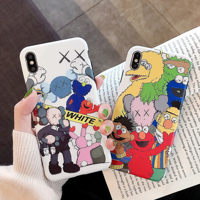 kaws芝麻街华为p30手机壳p30pro磨砂p10Pro软壳p20个性mate20pro限量版mate网红mate10pro时尚男女mate20潮牌