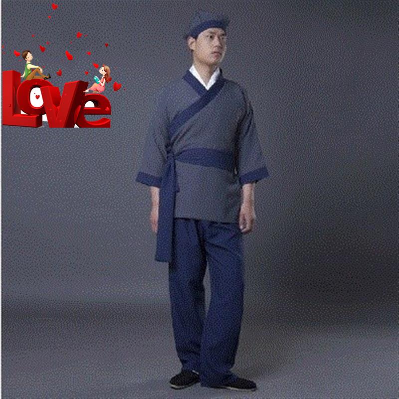 农夫店小二演出服平民古装农民x汉服跑堂小二服装渔夫船夫演出服在类目 女装/女士精品, 唐装/民族服装/舞台服装, 民族服装/舞台装中 - 来自Buy2taobao.com提供专业的淘宝代购服务