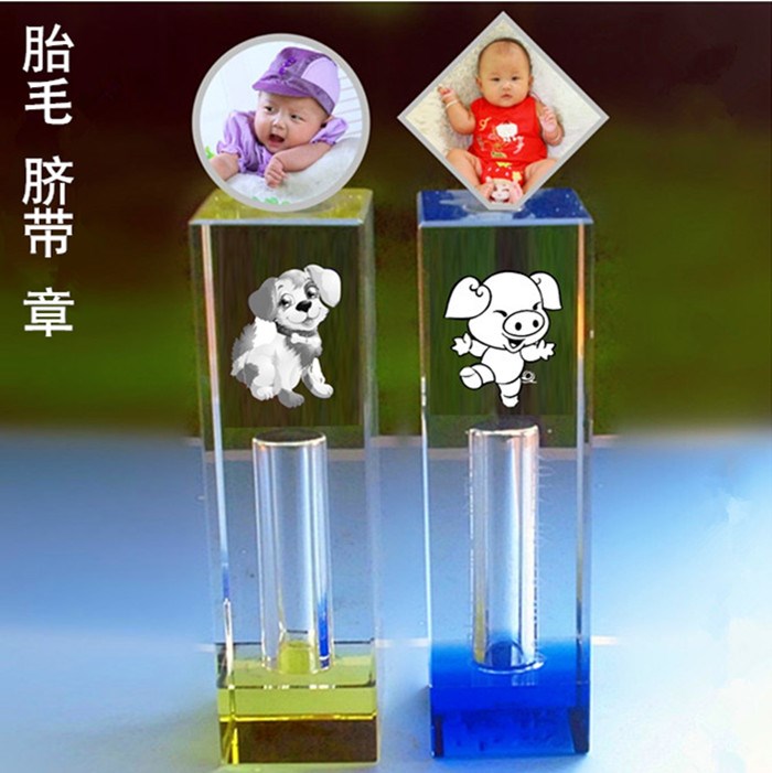 水晶十二生肖胎毛章印脐带章猪狗婴儿出生百天纪念宝宝满月礼品在类目 玩具/童车/益智/积木/模型, 宝宝纪念品/个性产品, 胎毛章中 - 来自Buy2taobao.com提供专业的淘宝代购服务