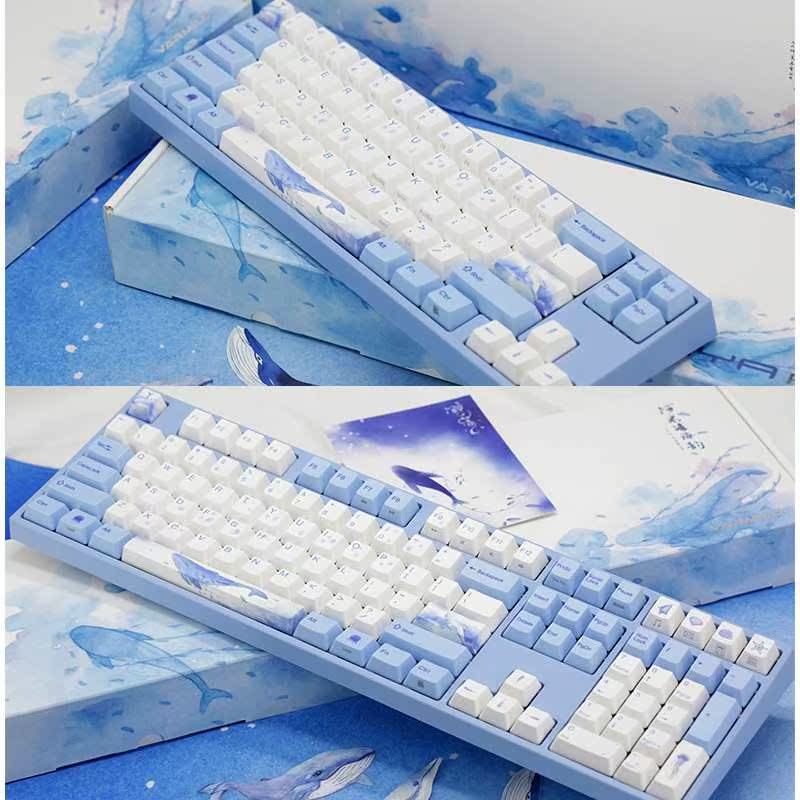 varmilo阿米洛 海韵鲸落VA87VA108 双模机械键盘樱桃静音红茶银轴|ruв категории компьютерное оборудование/дисплей/Компьютерная периферия, клавиатура - от Buy2taobao.com для оказания профессиональной услуги покупки агента Taobao