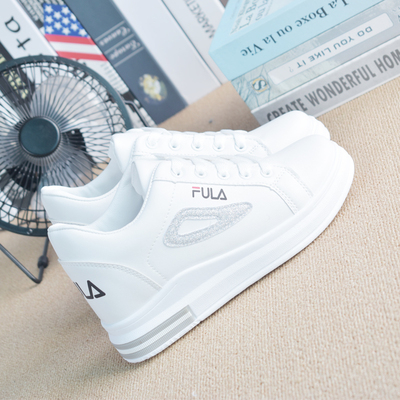 小白鞋女2019秋款鞋子夏款新款韩版夏季百搭显瘦秋鞋内增高女鞋潮