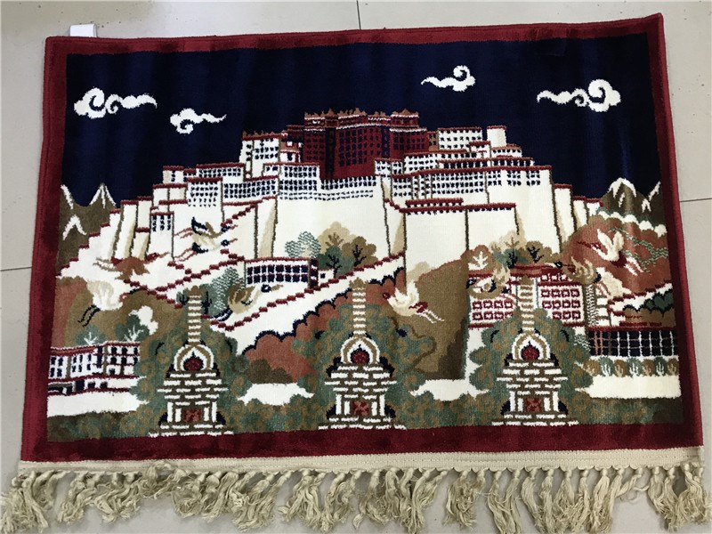 新疆民族特色布达拉宫挂毯西藏风情壁毯挂画装饰画挂饰2|ruв категории домашний ткань, гобелен/гобелен - от Buy2taobao.com для оказания профессиональной услуги покупки агента Taobao