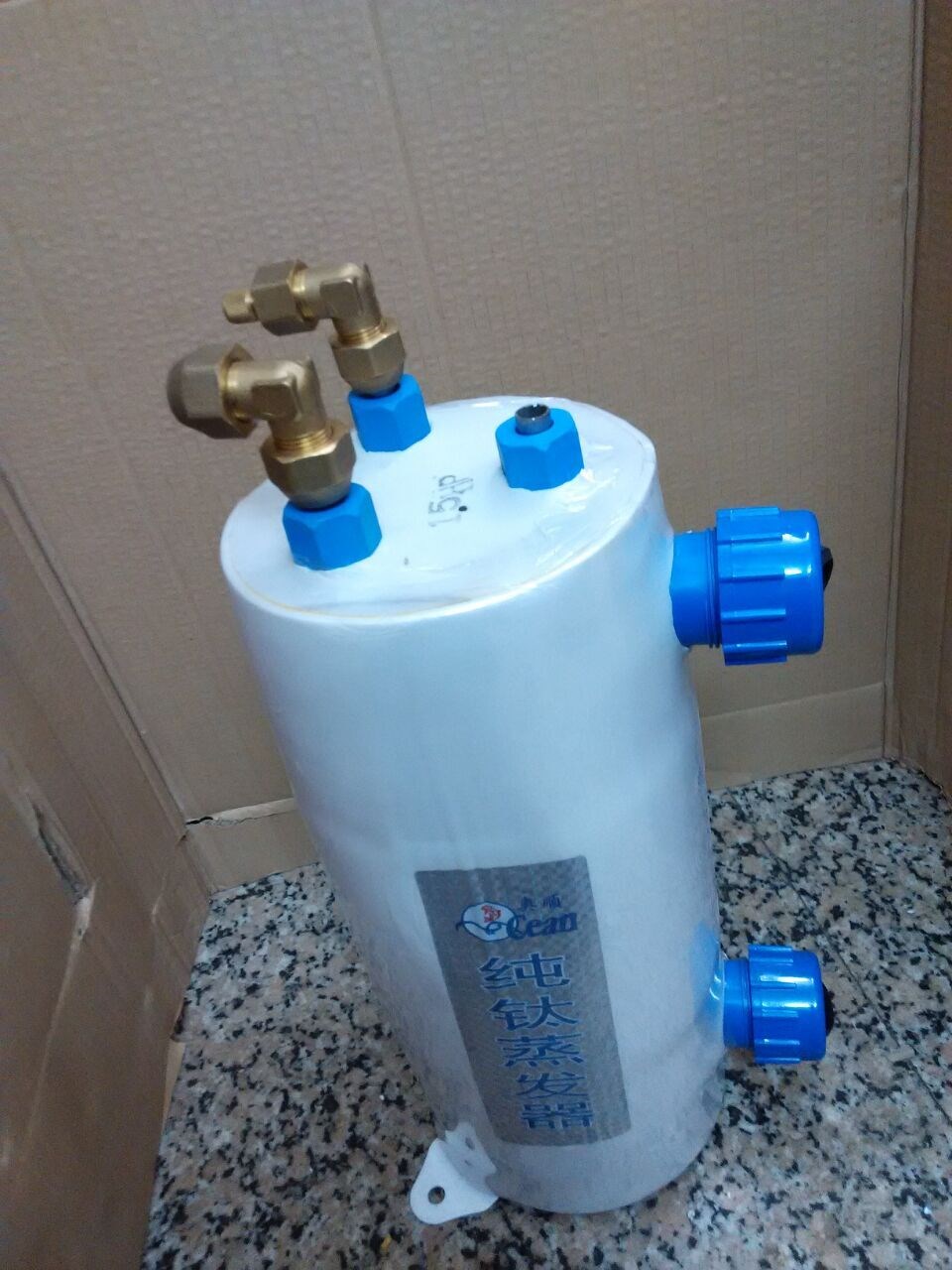 海鮮魚池機組钛炮 冷庫制冷機設備工業純钛桶蒸發換熱器 浸管钛泡在類目 生活電器, 生活家電配件, 其他生活家電配件中 - 來自Buy2taobao.com提供專業的淘寶代購服務