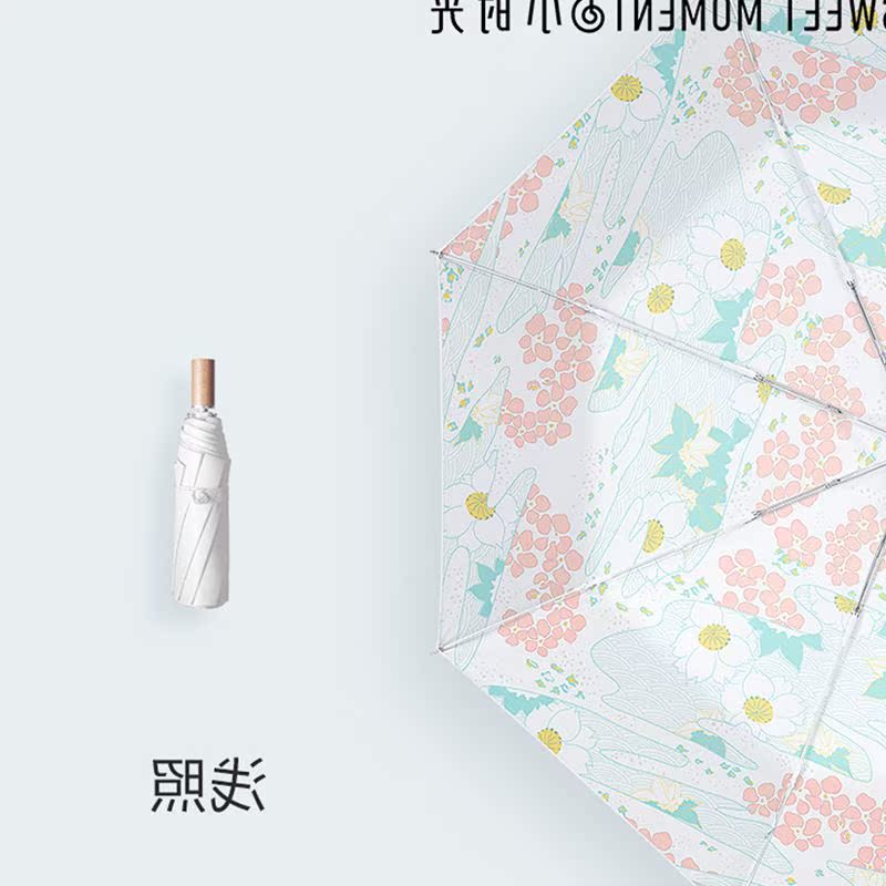 Parasol sunshade ultraviolet-proof Ultralight fold Umbrella Dual use Sunscreen Three folding umbrellain the Home Daily , Umbrella/Rain gear/Rain/Moistureproof , Umbrella category - from Buy2taobao.com to provide professional Taobao agent buy service