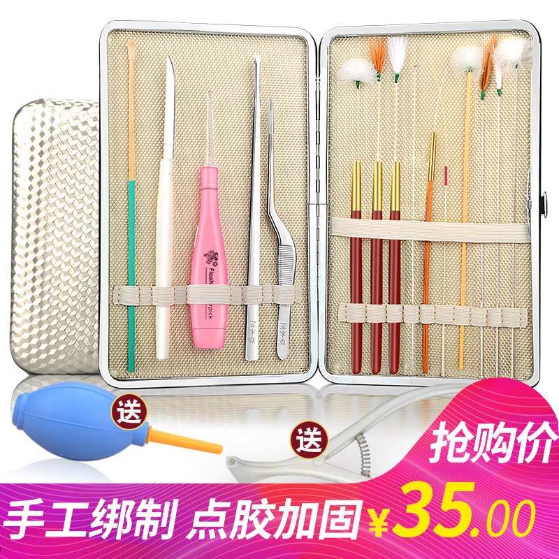 扬州采耳工具套装挖耳勺掏耳神器儿童发光耳勺带灯专业耳朵清洁器在类目 家庭/个人清洁工具, 个人洗护清洁用具, 耳勺中 - 来自Buy2taobao.com提供专业的淘宝代购服务